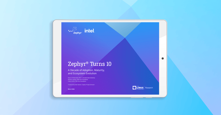 Zephyr at 10: A Decade of Open Source Embedded Innovation